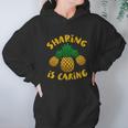 Upside Down Pineapple Cute Gift Sharing Swinger Gift Hoodie Gifts for Women