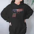 Usa Pistol Gun Hoodie Gifts for Women