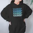 Vannin Retro Blue Vanner Hoodie Gifts for Women