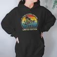 Vintage Born In June 1983 Retro 38 Years Old 38Th Birthday Hoodie Gifts for Women