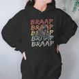 Vintage Braap Quad Biker Gift I Atv Four Wheeler Quad Bike Hoodie Gifts for Women