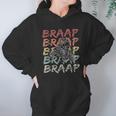 Vintage Braap Quad Biker Hoodie Gifts for Women