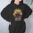 Vintage Live Ugly Fake Your Death Funny Opossum Hoodie Gifts for Women