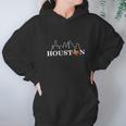 Vintage Retro Houston City Skyline Texas Tshirt Hoodie Gifts for Women