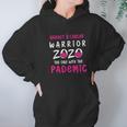 Warrior 2020 Pink Ribbon The One With Pandemic Hoodie Gifts for Women