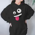 Wild Silly Crazy Eyes Zany Face Emojis Halloween Costume Hoodie Gifts for Women