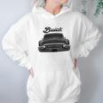 1955 Buick Front Black Hoodie Gifts for Women