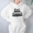 1955 Buick Two Side White Hoodie Gifts for Women