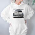 1956 Ford Fairlane Front Blue White Hoodie Gifts for Women