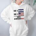 50 El Salvadorian 50 American 100 Awesome Hoodie Gifts for Women