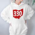 Akron Warren Canton Youngstown Ohio 330 Area Code Hoodie Gifts for Women