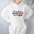 Armchair Detective Crime Junkie Lovers True Crime Hoodie Gifts for Women