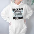 Back Off I Have A Crazy Guncle And I Am Not Afraid To Infant Creeper Hoodie Gifts for Women