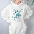 Bass With Clef Neon Bassists Bass Player Hoodie Gifts for Women