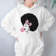 Black Girl With Bubble Gum Hoodie Gifts for Women