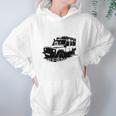 Brown Land Rover Defender Illustation - Autonaut Hoodie Gifts for Women