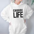 Choose Life Retro 80S Halloween Costume Graphic Hoodie Gifts for Women