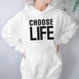 Choose Life Retro 80S Hoodie Gifts for Women