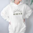 Here Comes The Sun Summer Beach Sunshine Graphic Hoodie Gifts for Women