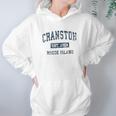 Cranston Rhode Island Ri Vintage Sports Design Hoodie Gifts for Women