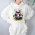 Day Of The Dead Dia De Los Muertos Bunny Sugar Skull Hoodie Gifts for Women