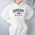 Durham North Carolina Nc Usa Vintage State Athletic Style Hoodie Gifts for Women