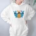 Easter Bunny Hip Trio Bunnies Funny Gift For Easter Kids Hoodie Gifts for Women