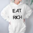 Eat The Rich Socialist Resistance Protest Statement Hoodie Gifts for Women