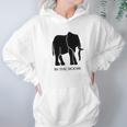 Elephant In The Room Funny Hoodie Gifts for Women