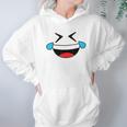 Emojis Costume Crying Laughing Emoticon Tears Hoodie Gifts for Women