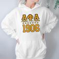 Fashion Greek Alpha Phi Alpha 7 Stars 1906 Ringer Hoodie Gifts for Women