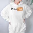 Free Hug Pornhub Logo Parody Hoodie Gifts for Women