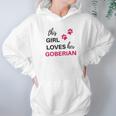 Goberian Gift This Girl Loves Her Goberian Hoodie Gifts for Women