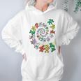 Grateful Dead Spiral Bears Tie Dye Hoodie Gifts for Women