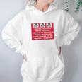 Hunter S Thompson Quote White Hoodie Gifts for Women