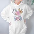 Kawaii Pastel Goth Voodoo Doll Cute Creepy 3 Headed Dog Hoodie Gifts for Women