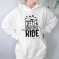 Life Is A Beautiful Ride Style Outline On An Offroad Ash Gray Made In Usa Hoodie Gifts for Women