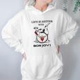 Life Is Better With Bon Jovi Snoopy Rock Band Hoodie Gifts for Women