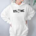 Lucky Ride Marine Corps Bull Dog Usmc Military Hoodie Gifts for Women