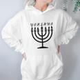 Menorah Hebrew Israelite Yahweh Yahshua Yeshua Torah Hoodie Gifts for Women