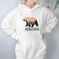 Montana Vintage Grizzly Bear Nature Outdoor Souvenir Gift Hoodie Gifts for Women