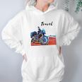 Motorcycle Travel Adventure Photo Art Triumph Moto Bike Hoodie Gifts for Women