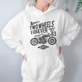 Motorcyclists Two Wheels Forever Championship 1983 Hoodie Gifts for Women