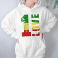 One Love Jamaica Rasta Reggae Music Caribbean Pride Hoodie Gifts for Women