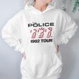 The Police British Rock Band 1982 Tour Hoodie Gifts for Women