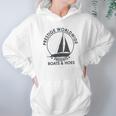 Prestige Worldwide Funny Cool Boats And Hoes Graphic Hoodie Gifts for Women