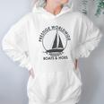 Prestige Worldwide Funny Cool Boats And Hoes Graphic Humor Hoodie Gifts for Women