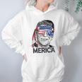 Reagan Ronald Merica 4Th Of July Hoodie Gifts for Women