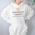 Simple Logo State University Of New York Albany Hoodie Gifts for Women