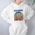 Social Distancing Expert Gamer Vintage Hoodie Gifts for Women